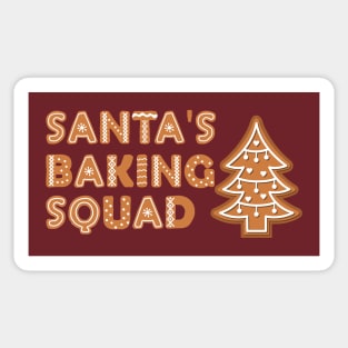 Santas Baking Squad Sticker